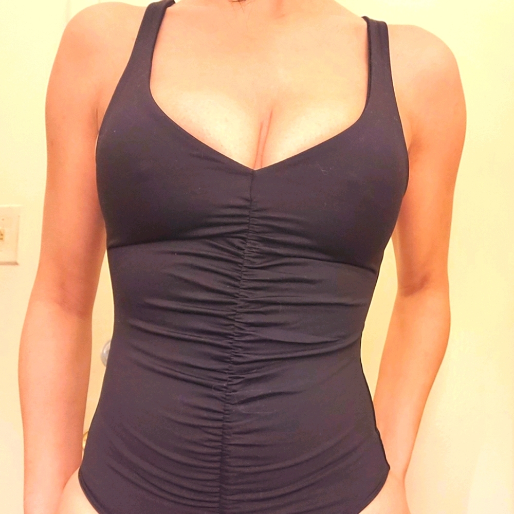 NWT Forever 21 Black Bodysuit